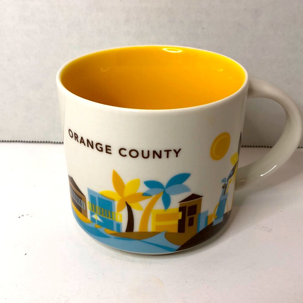 Starbucks 2014. You are Here Orange Country